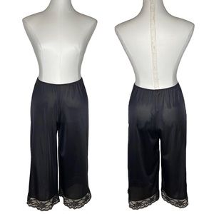 Vintage Wide Leg Nylon Culotte Slip
